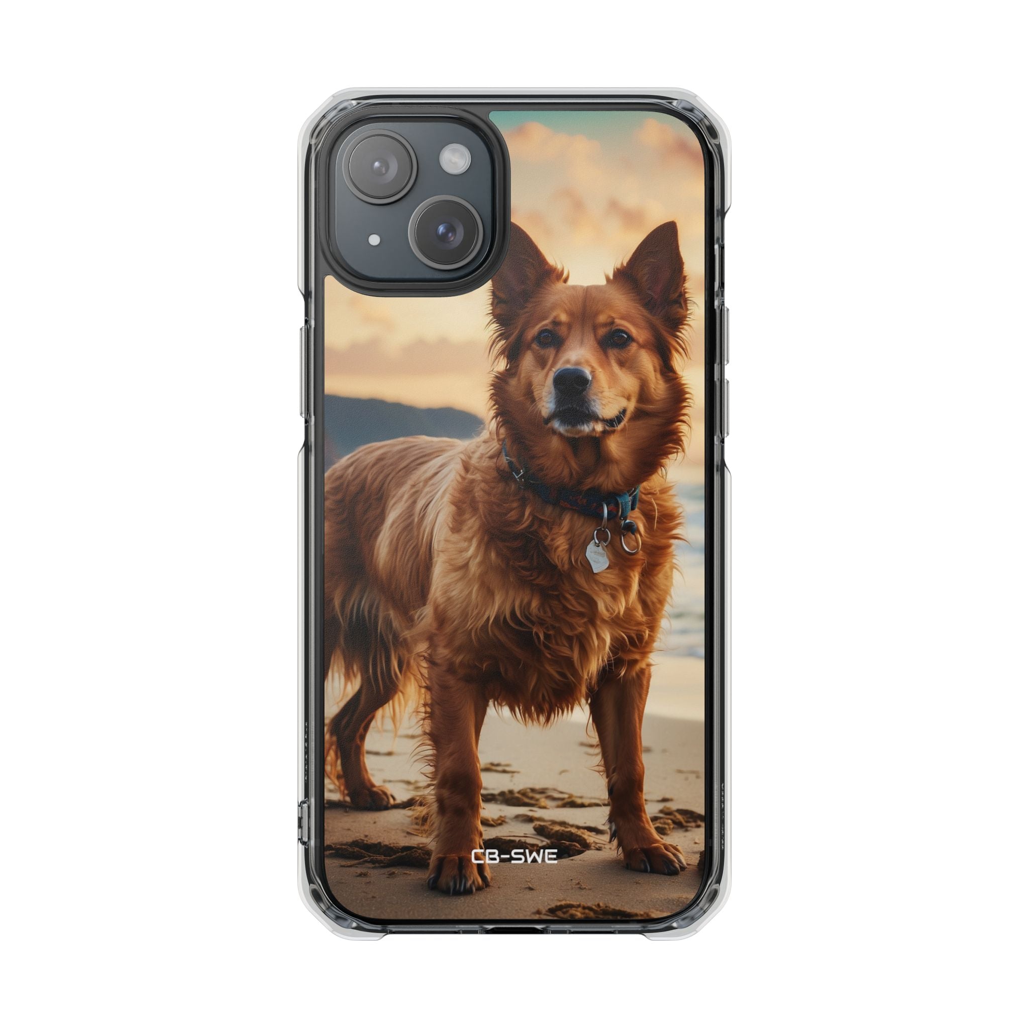Golden Dog Plays iPhone Case - Impact