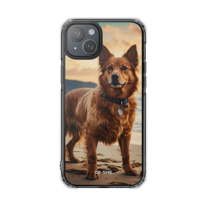 Golden Dog Plays iPhone Case - Impact