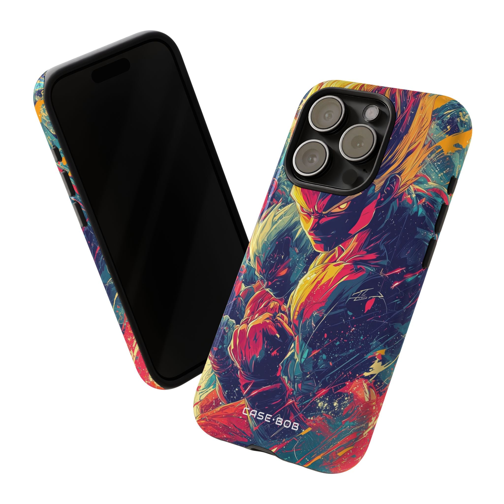 Yellow Fury iPhone 15 Pro Case - Tough