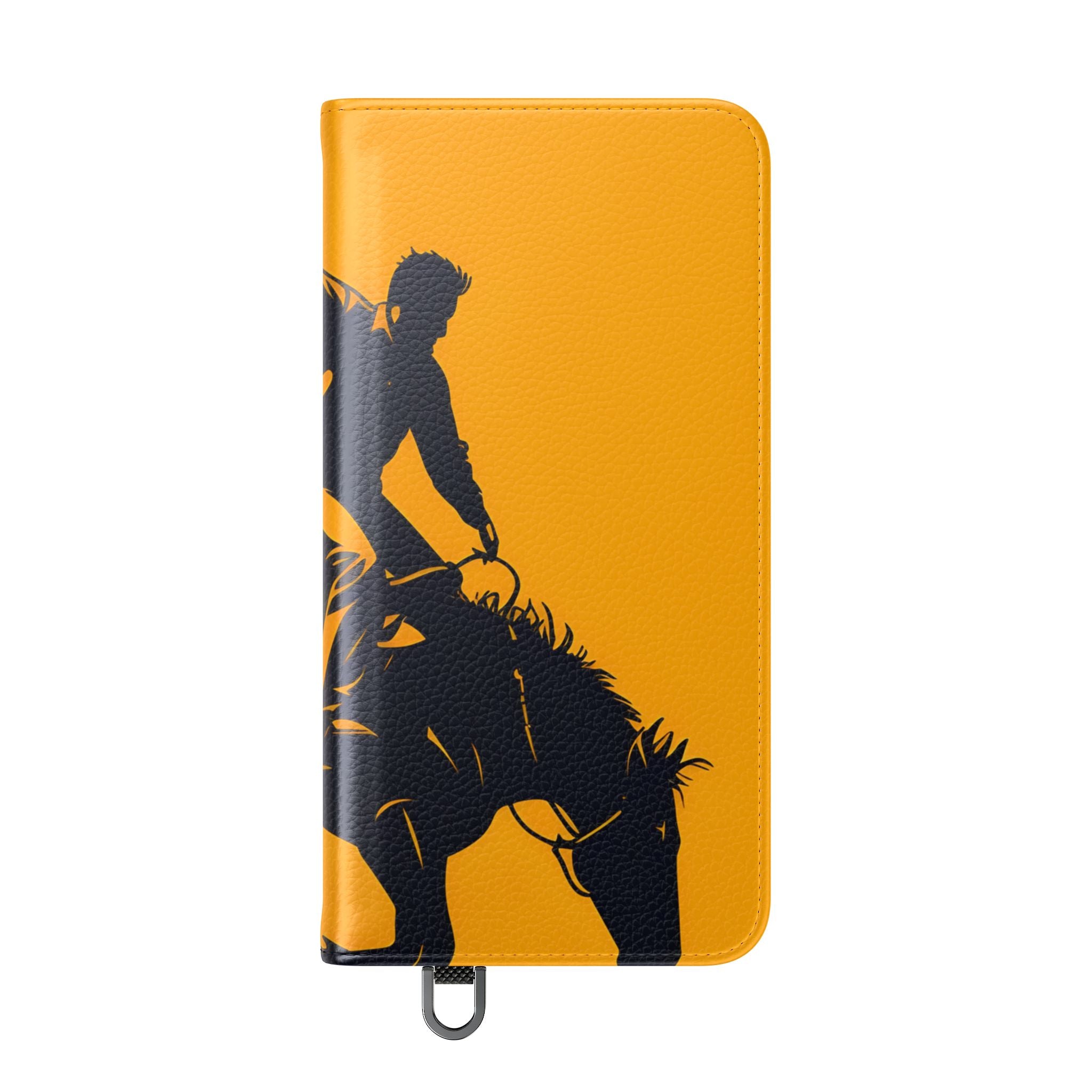 Bucking Cowboy Shadow - Samsung S25 Case - Lompakkokotelo