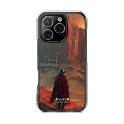 Fiery Wanderer Landschap iPhone 16 - Impact Clear+