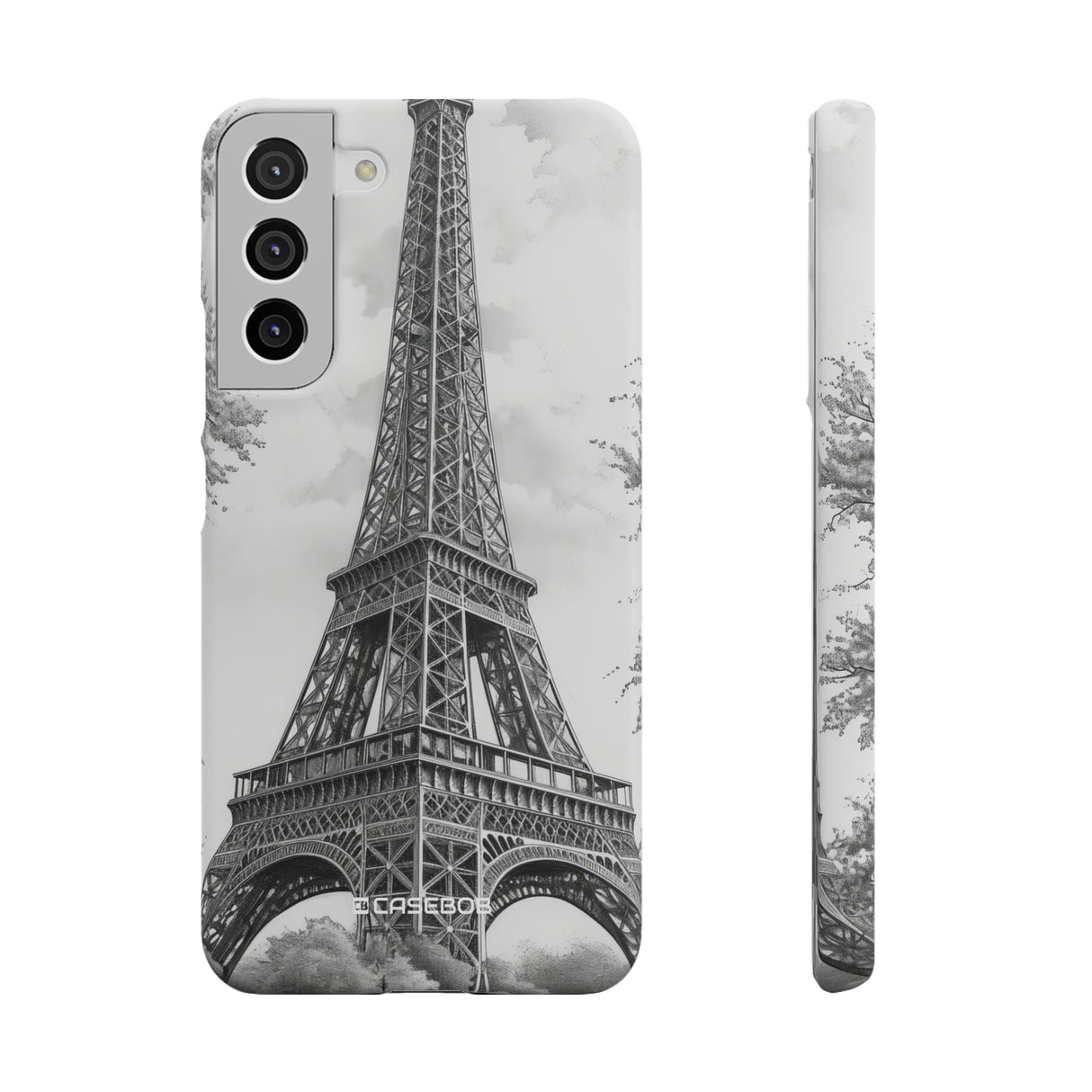 Parisian Monochrome Majesty | Slim Phone Case for Samsung