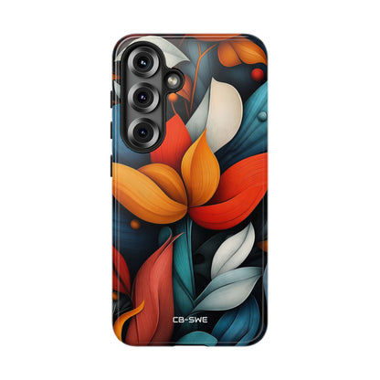 Vibrant Floral Harmony - Samsung Case