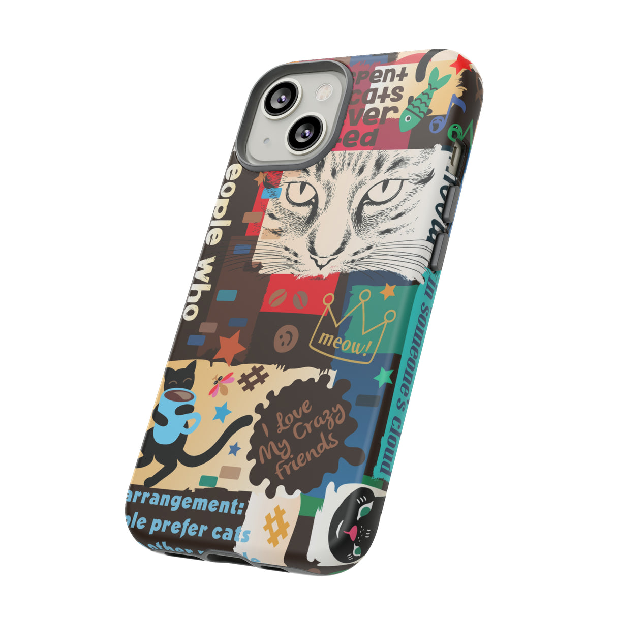 Cat Collage - Protective Phone Case