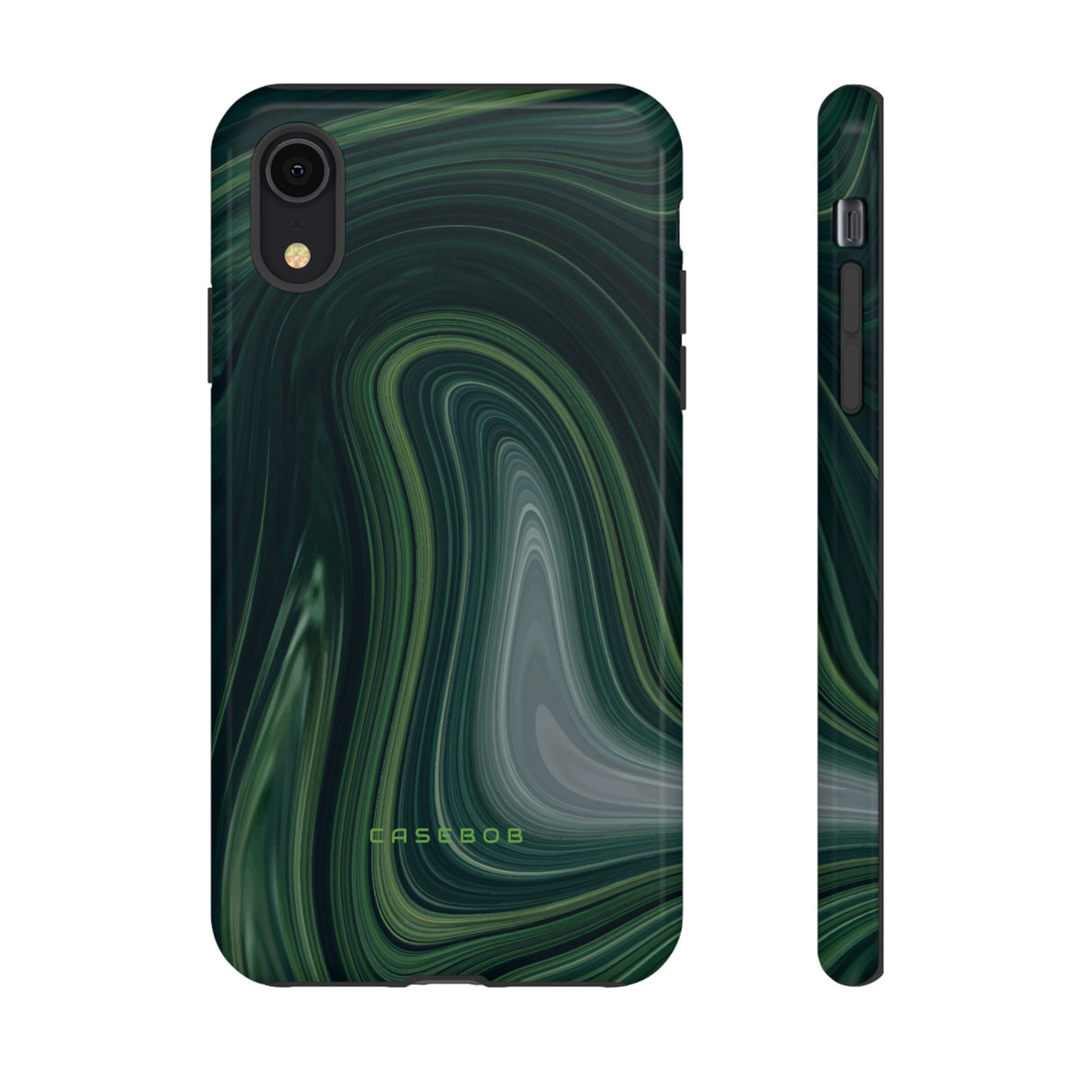 Green Marble - Protective Phone Case