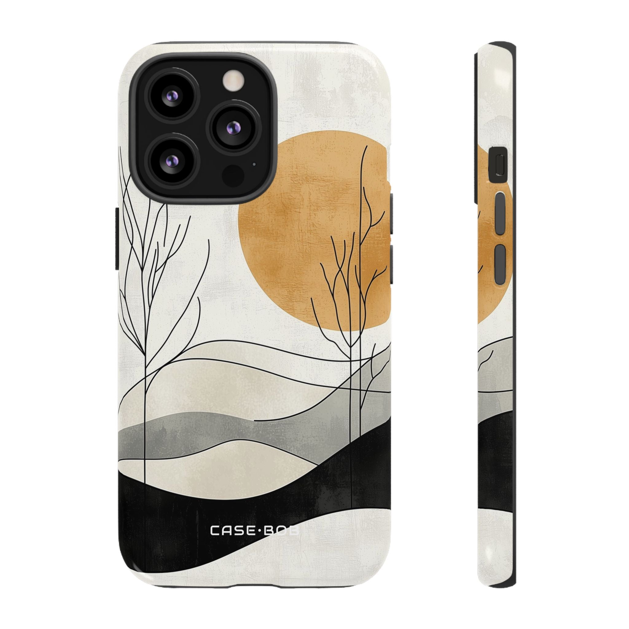 Orange Halo iPhone 13 Pro Case - Tough