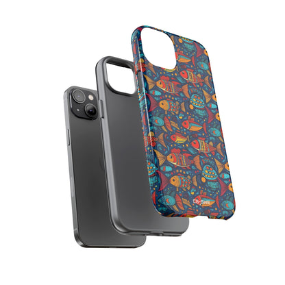 Fish Dance Joyfully - iPhone Case