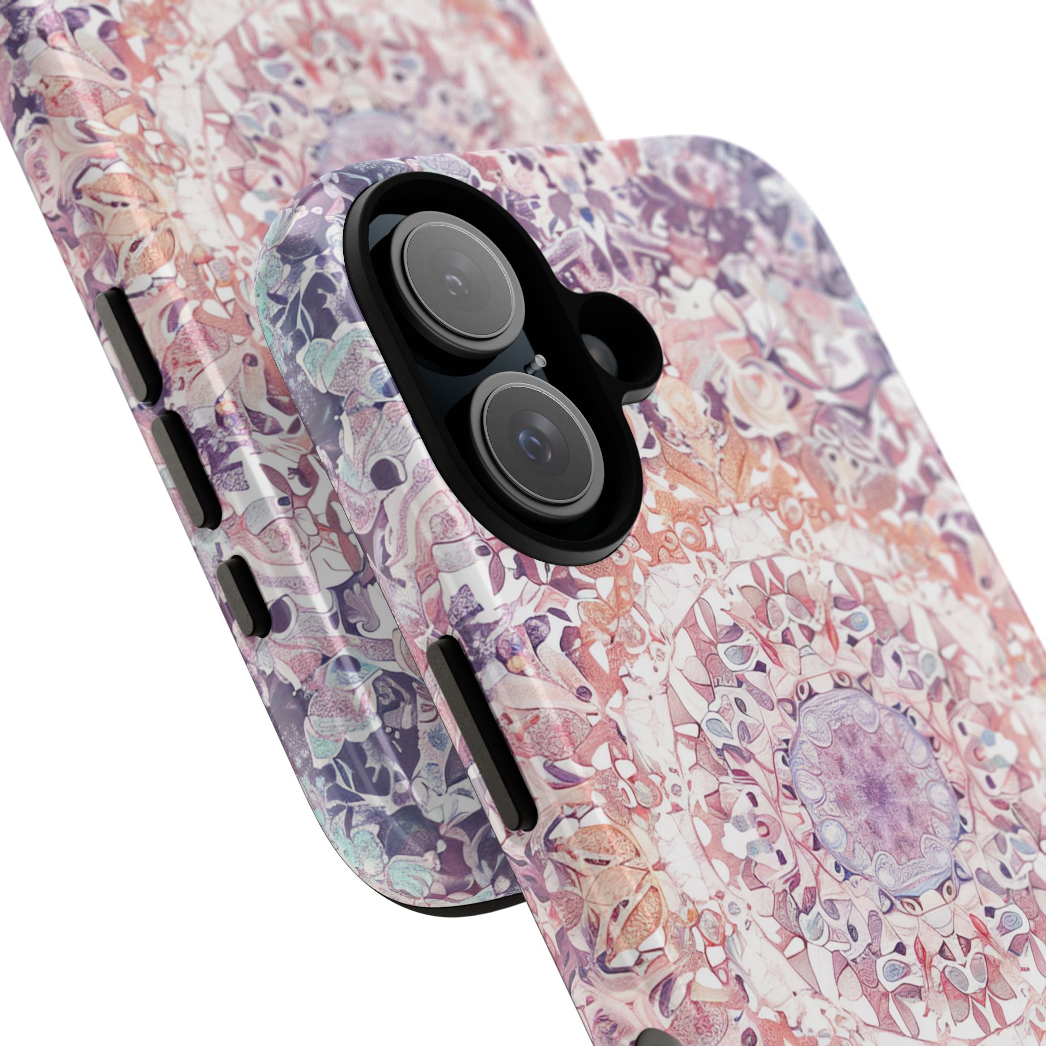 Purple Pink Mandala - Tough iPhone 16 Phone Case