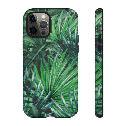 Watercolor Tropical Palm - Protective Phone Case