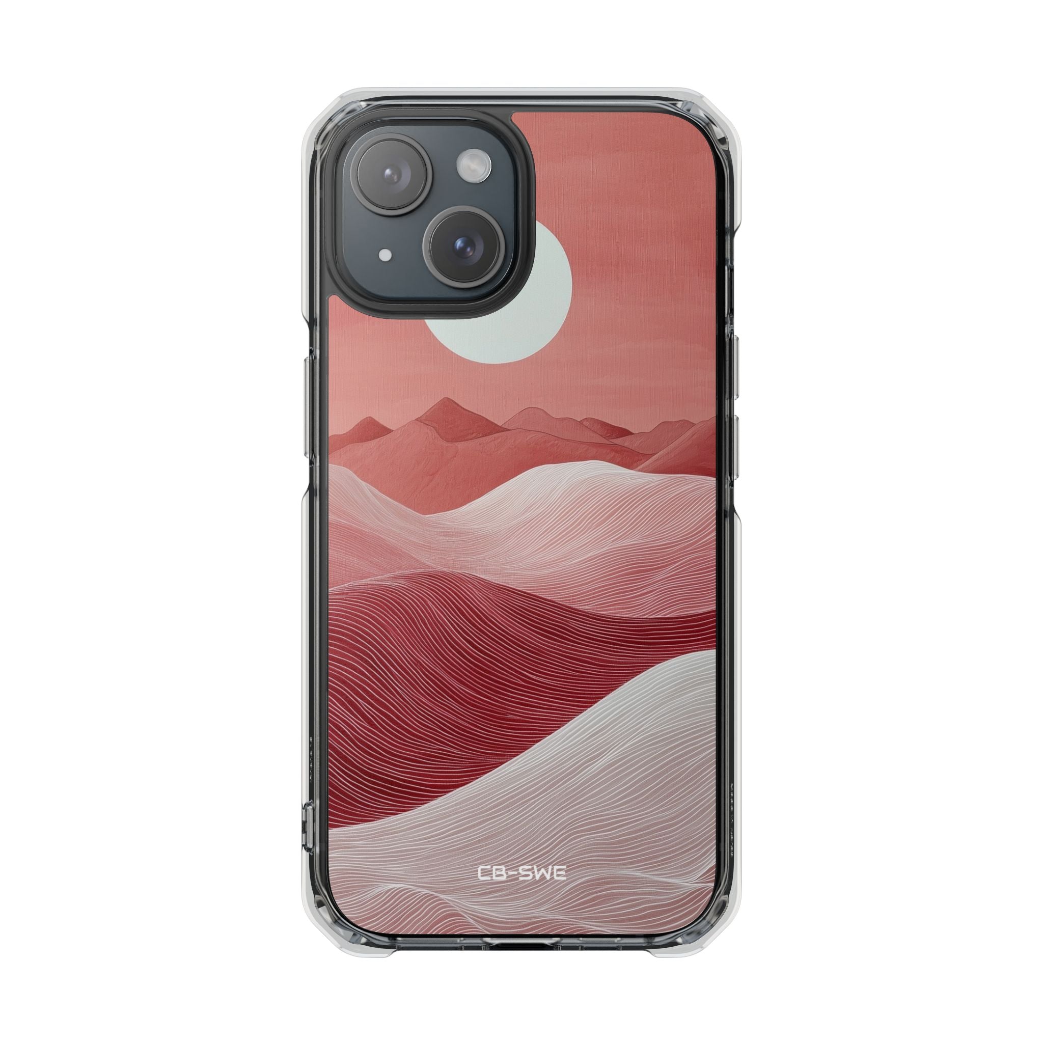 Waves Embrace Sun iPhone Case - Impact