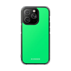 Spring Green | Phone Case for iPhone (Clear Impact Case - Magnetic)