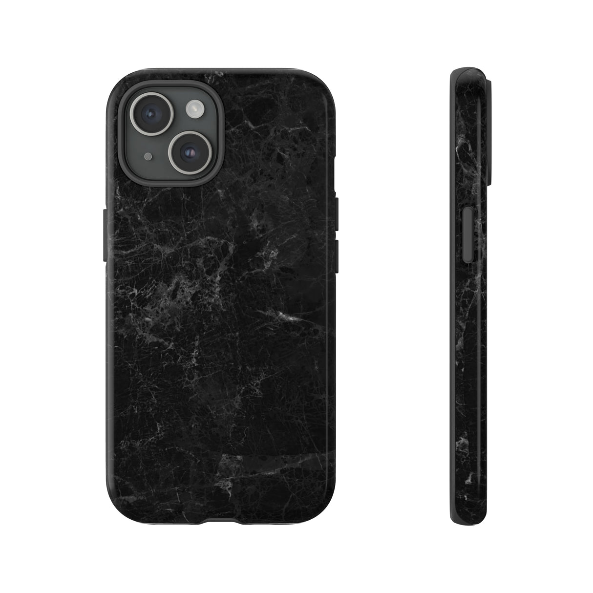 Black Marble - Protective Phone Case