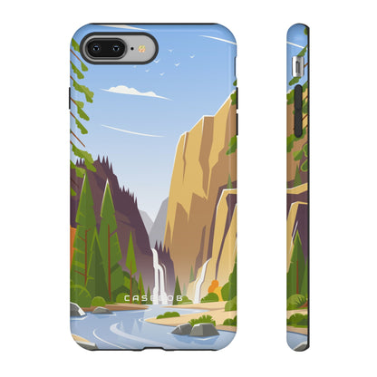 Waterfall at National Park iPhone Case (Protective)