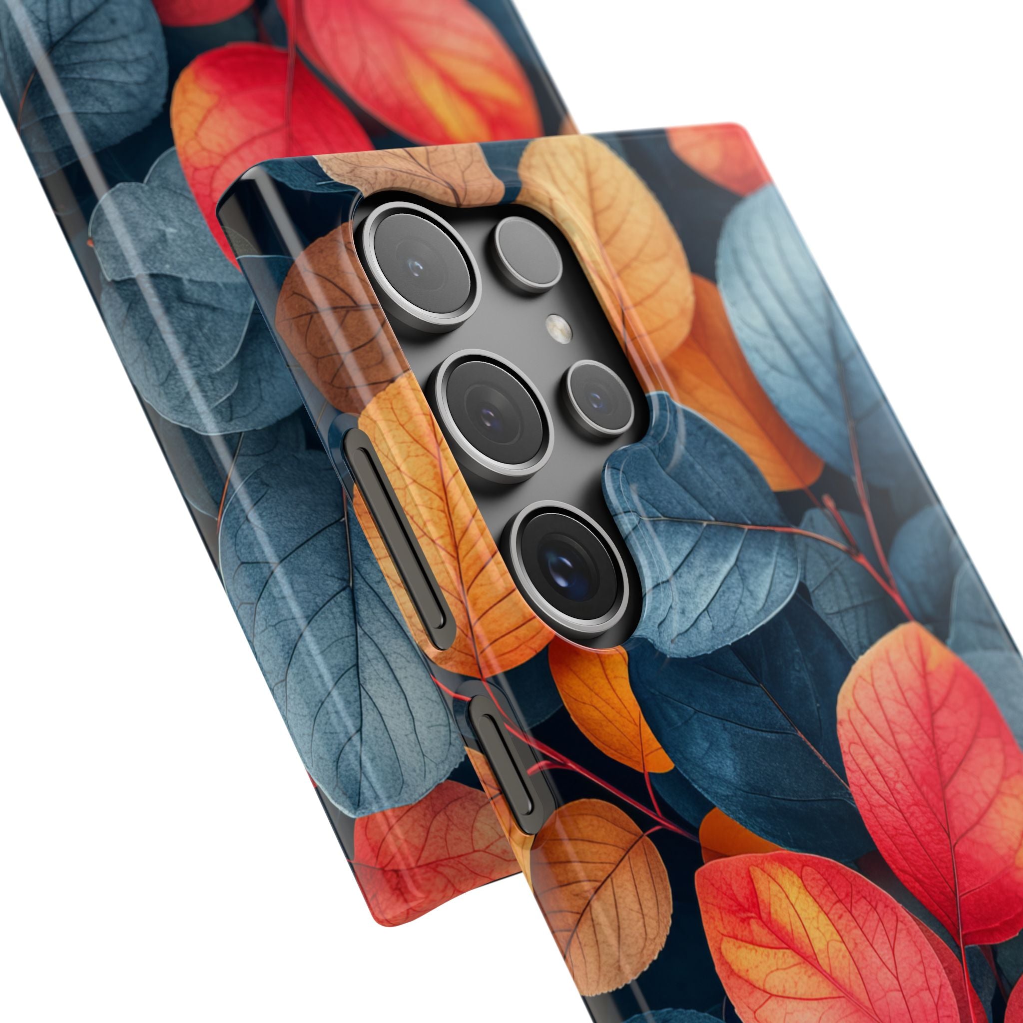 Vibrant Nature Leaves - Slim Samsung S24 Phone Case