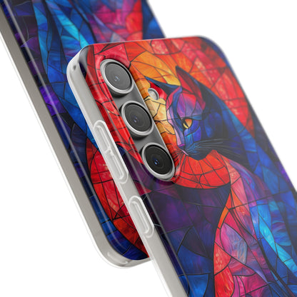 Celestial Cat Samsung S24 Plus Case - Soft