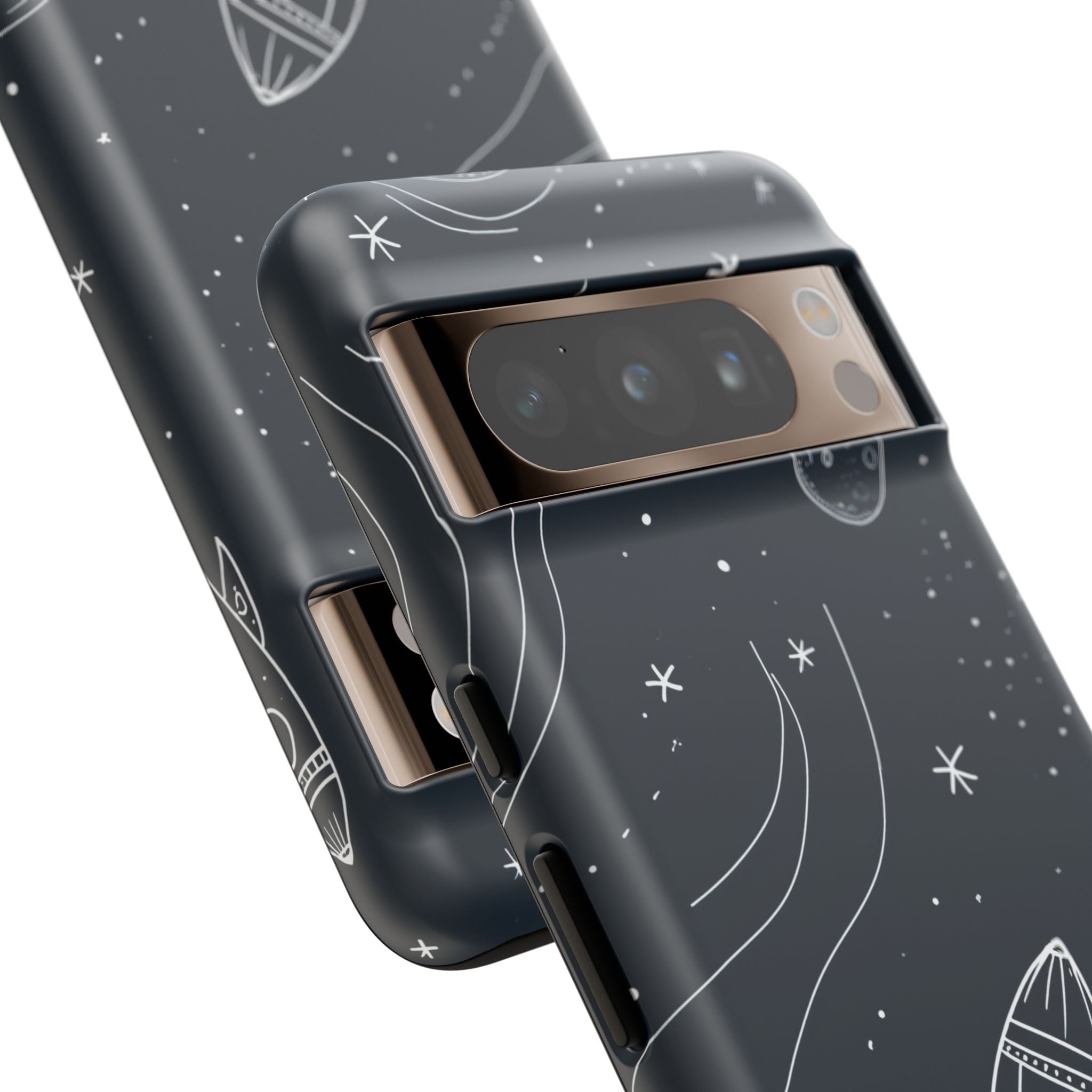 Cosmic Doodle Adventure - Phone Case for Google Pixel