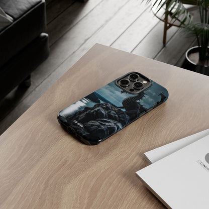 Dragon Soars Moonlight - iPhone Case