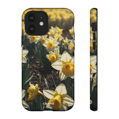 Golden Daffodils Bloom - iPhone Case