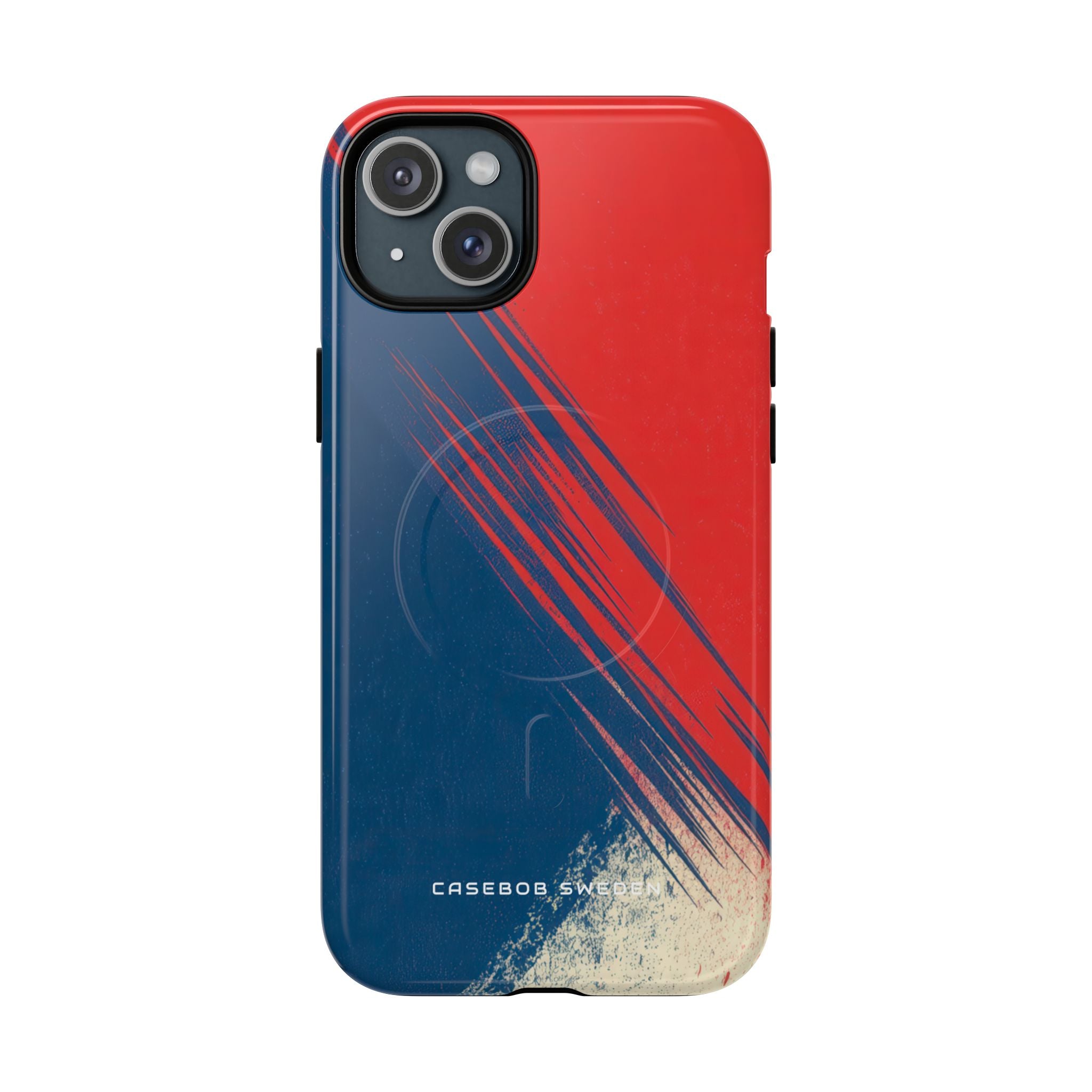 Vintage Brushstroke Harmony iPhone 15 | Tough+ Phone Case