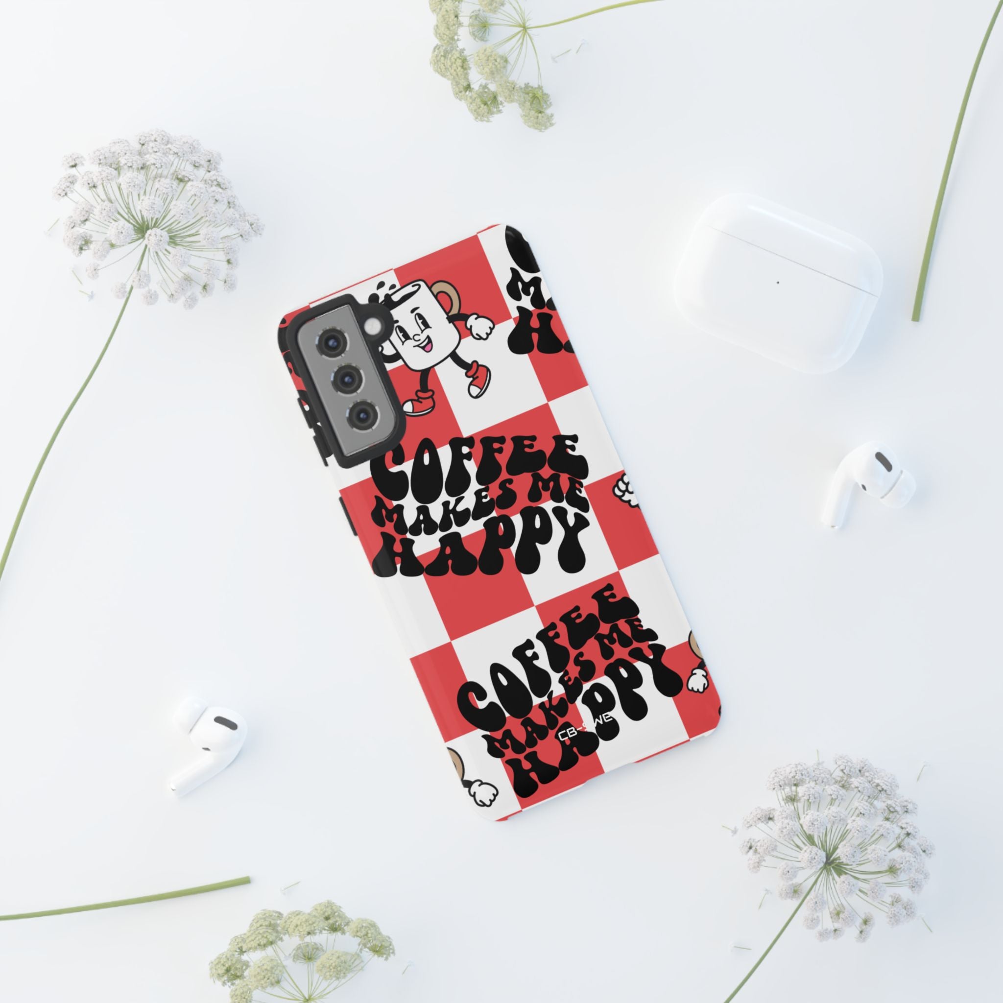 Joyful Coffee Celebration - Samsung Case