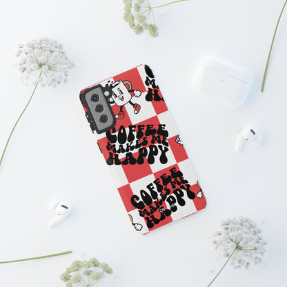 Joyful Coffee Celebration - Samsung Case