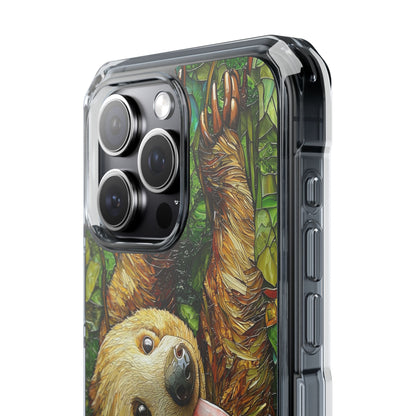 Sloth Hangs Playfully iPhone Case - Impact
