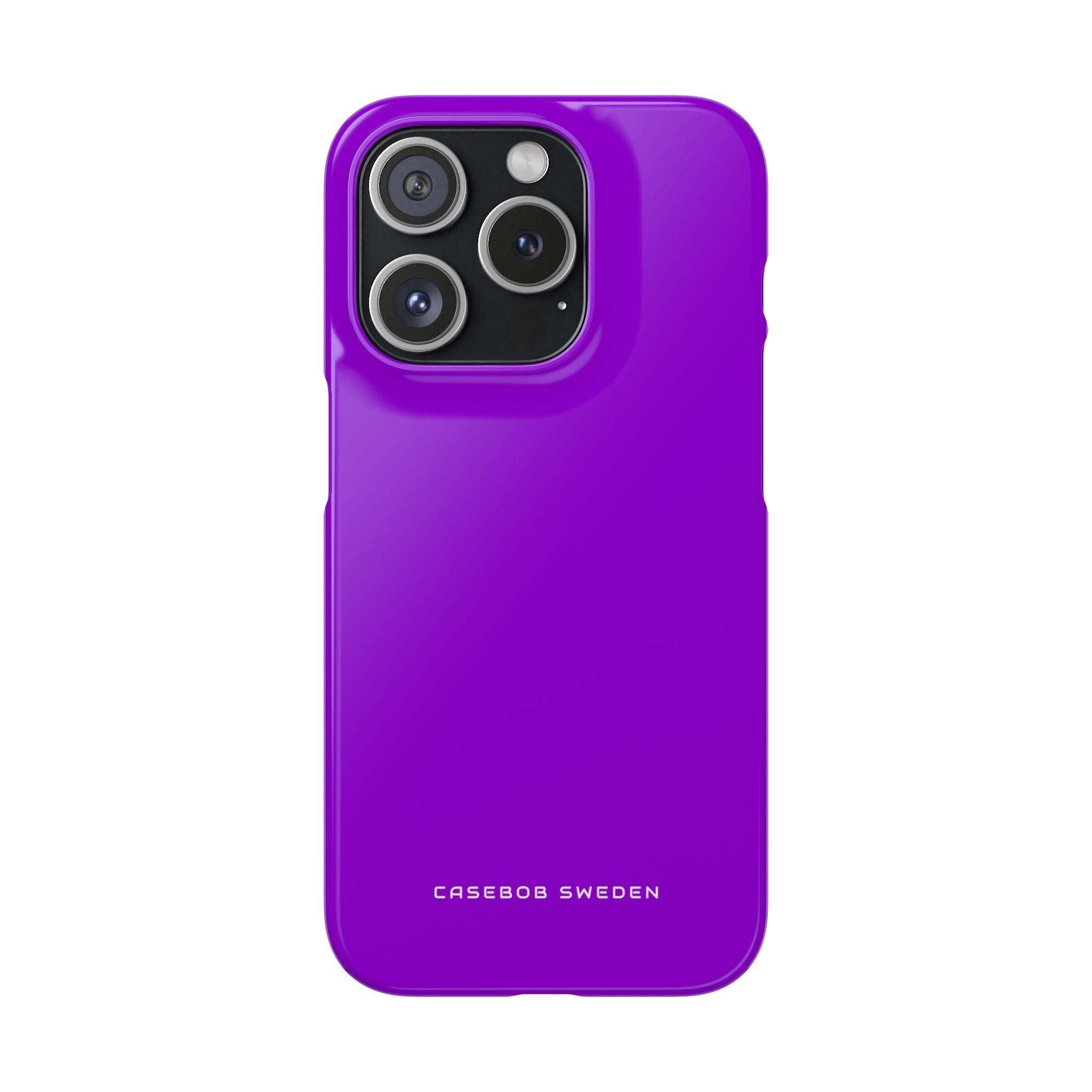 Dark Violet iPhone 15 - Slim Phone Case