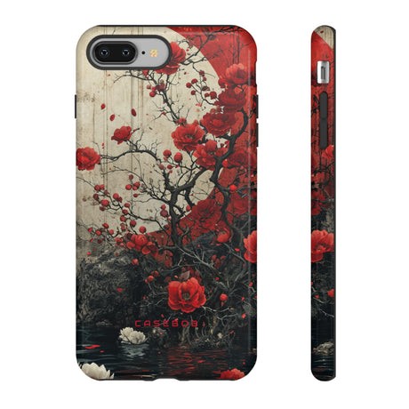 Moonlit Rose Peace - Protective Phone Case