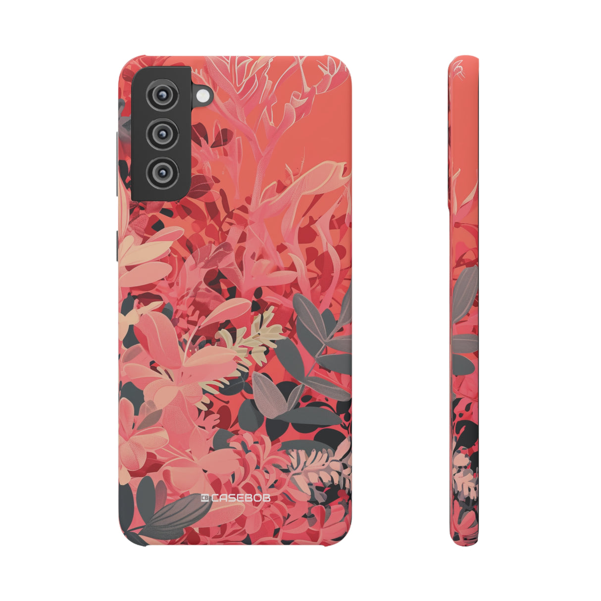 Living Coral Design | Handyhülle für Samsung (Slim Case) 