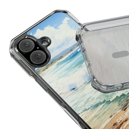 Foamy Wave Breeze iPhone 16 Case - Impact