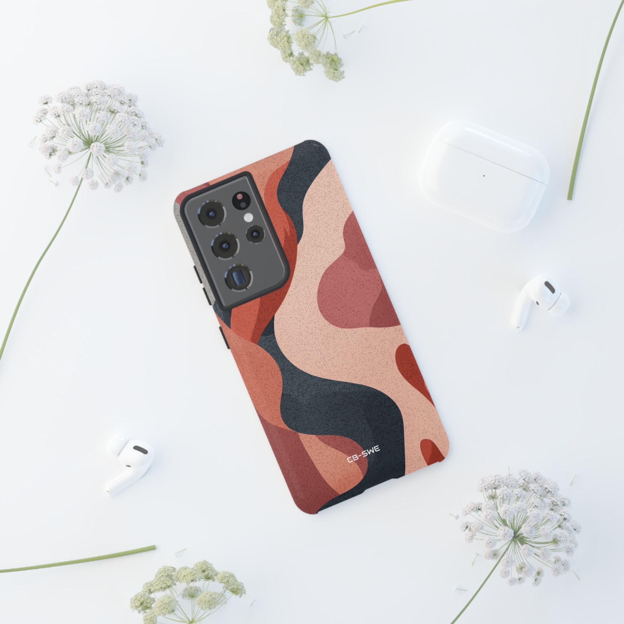 Flowing Earth Tones - Samsung Case
