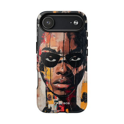 Masked Portrait Drips iPhone 17 Air Case - Tough+