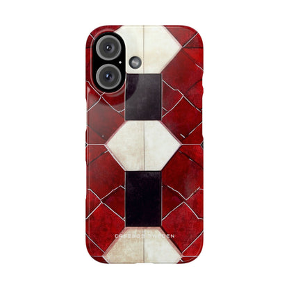 Gothic Hexagon Symmetry iPhone 16 - Slim Phone Case