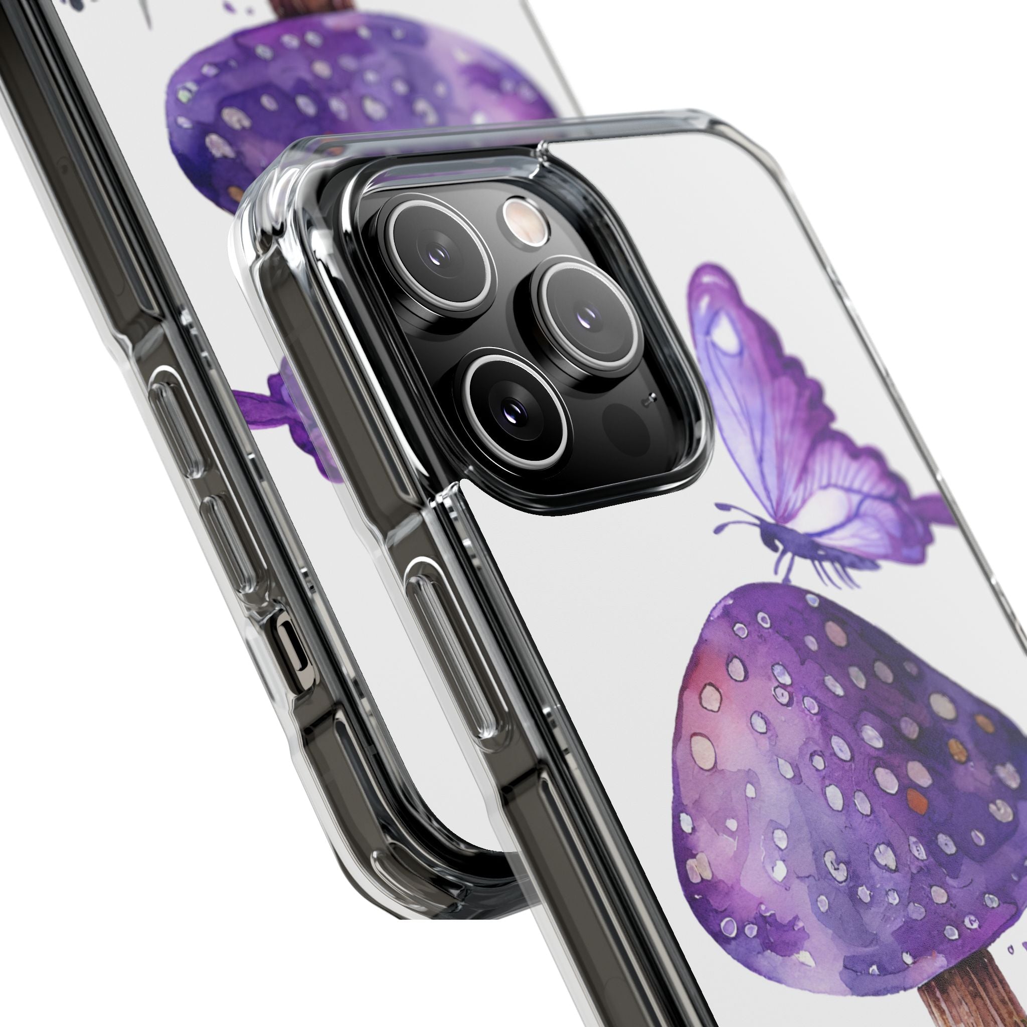 Whimsical Butterfly Perch iPhone Case - Impact