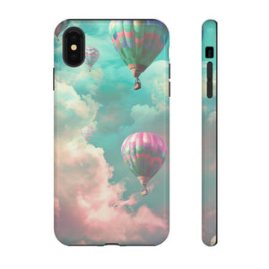 Pastel Balloon Escape - Protective Phone Case