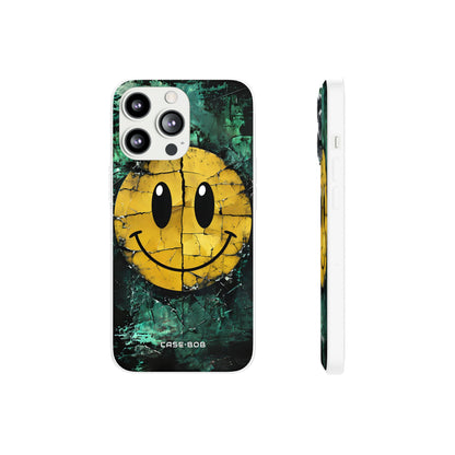 Cracked Smiley iPhone 13 Pro - Soft Case