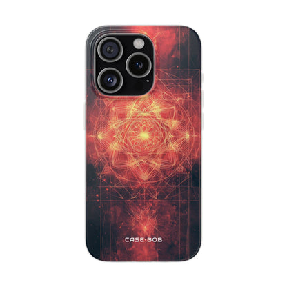 Radiant Mandala iPhone 15 Pro Case - Soft