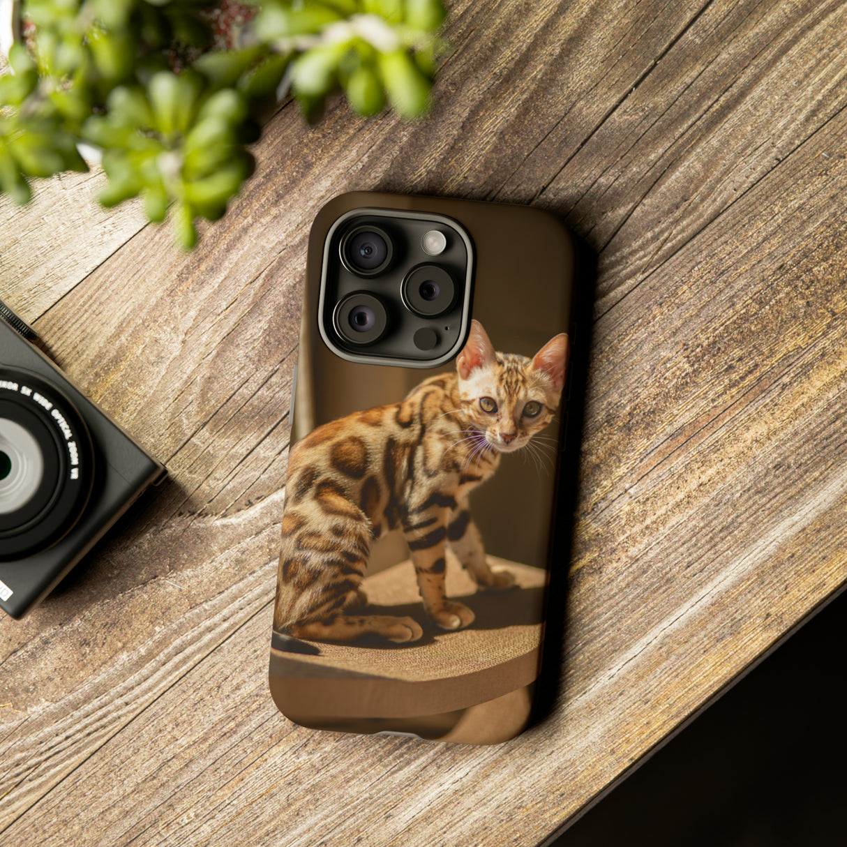 Bengal Cat - Protective Phone Case