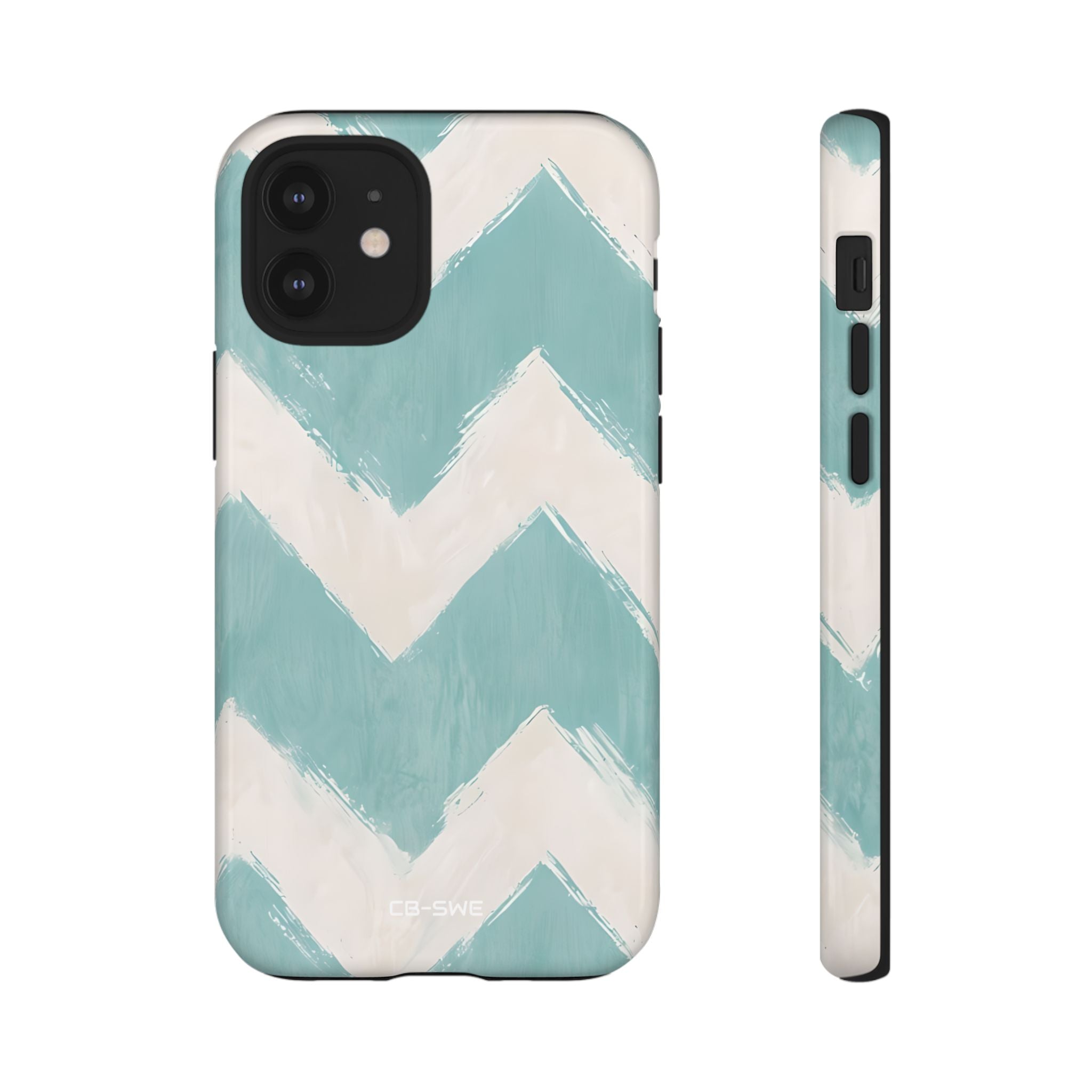 Zigzag Pastel Harmony - iPhone Case