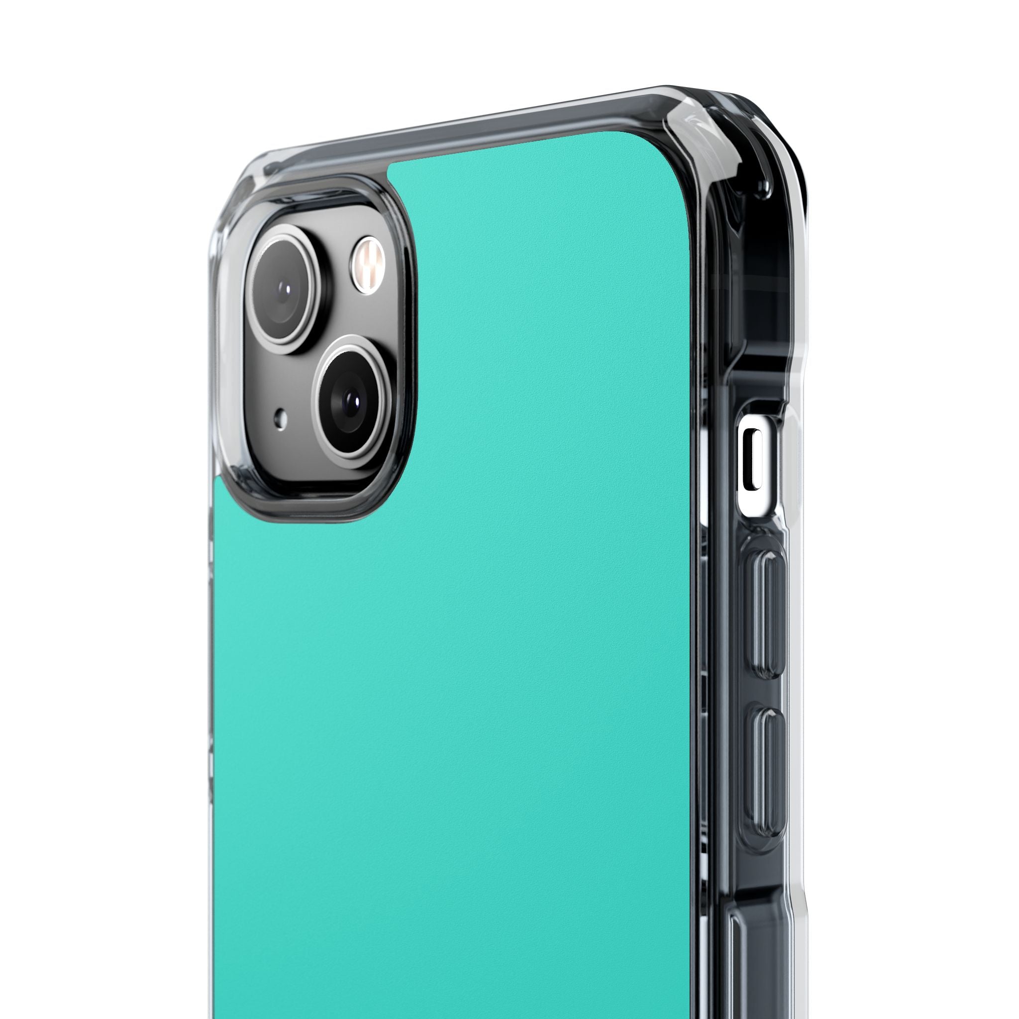 Turquoise Image - Clear Impact Case for iPhone