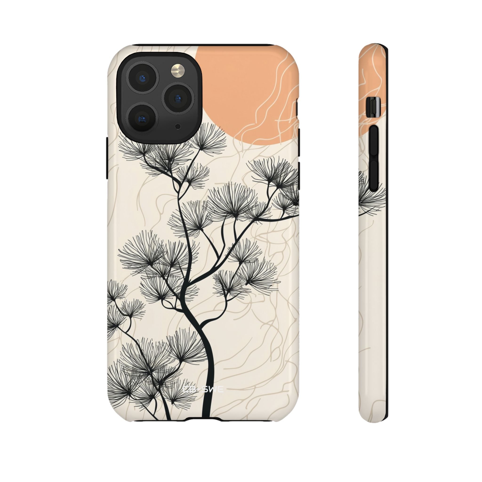 Gentle Sun Embraces Tree - iPhone Case
