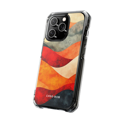 Cracked Wave Sunset iPhone 14 Pro Case - Impact