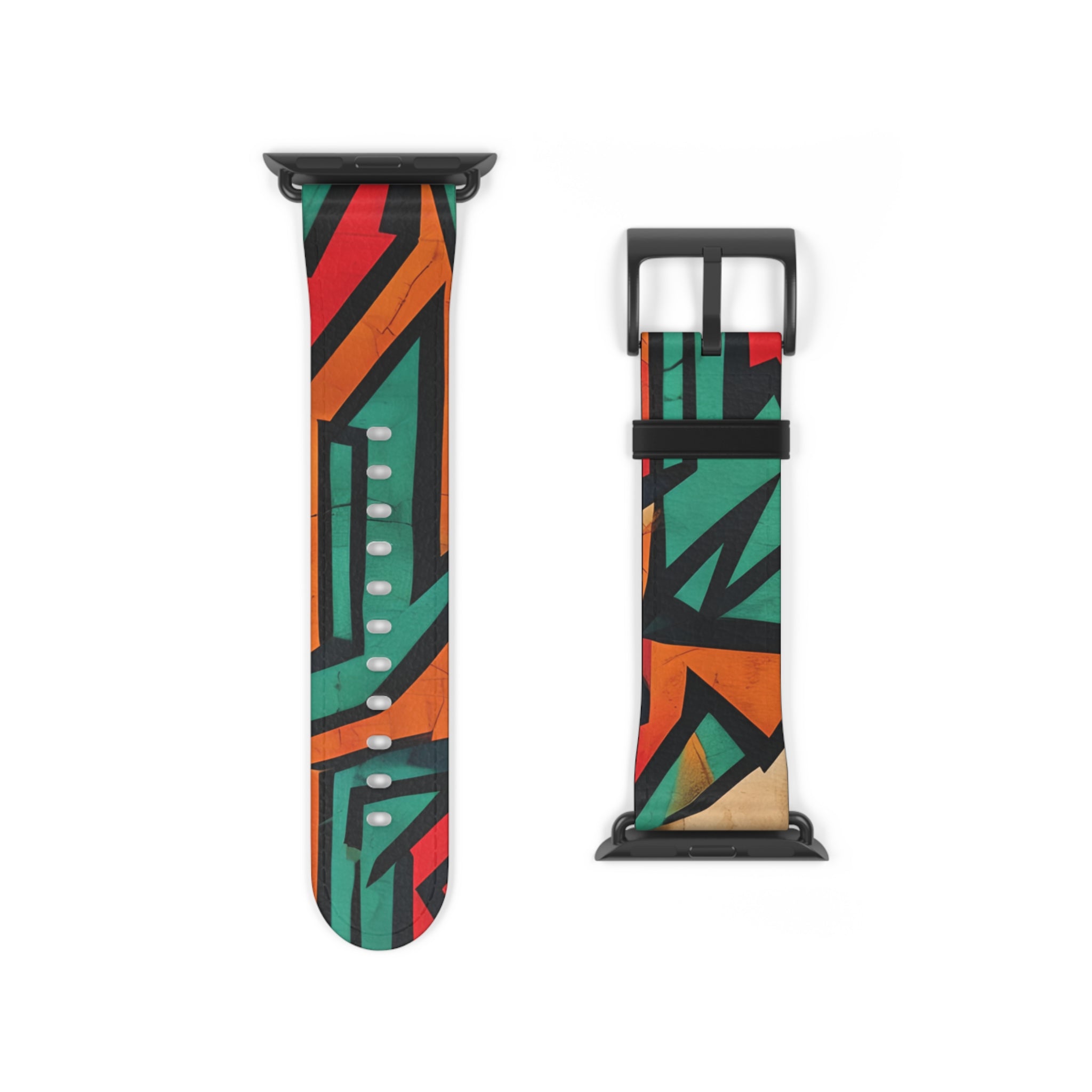 Jagged Flame - Watch Band