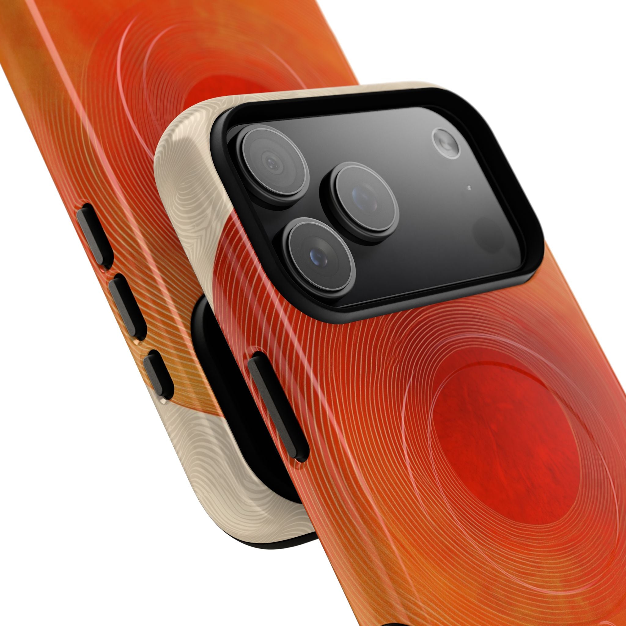 Sunburst Swirl iPhone 17 Pro Max Case - Tough+