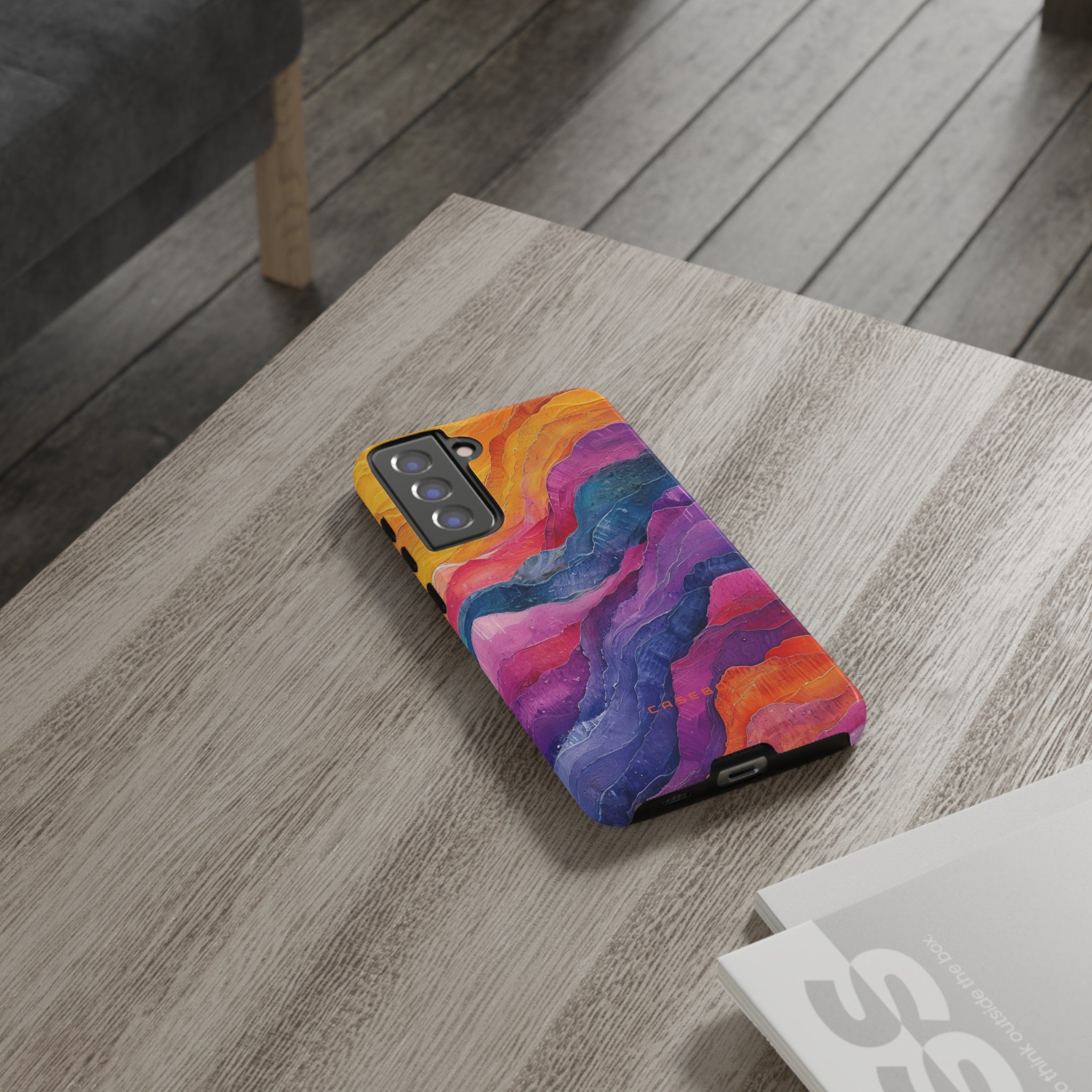 Pastel Wave Serenity - Protective Phone Case