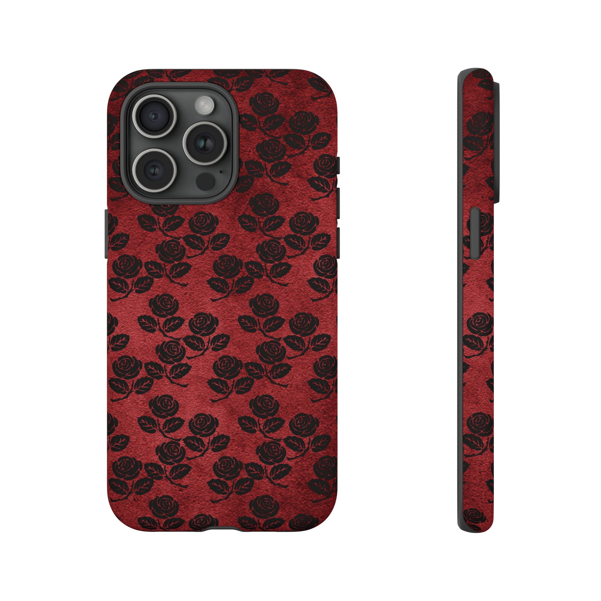 Rosemony Gothic Flower - Protective Phone Case