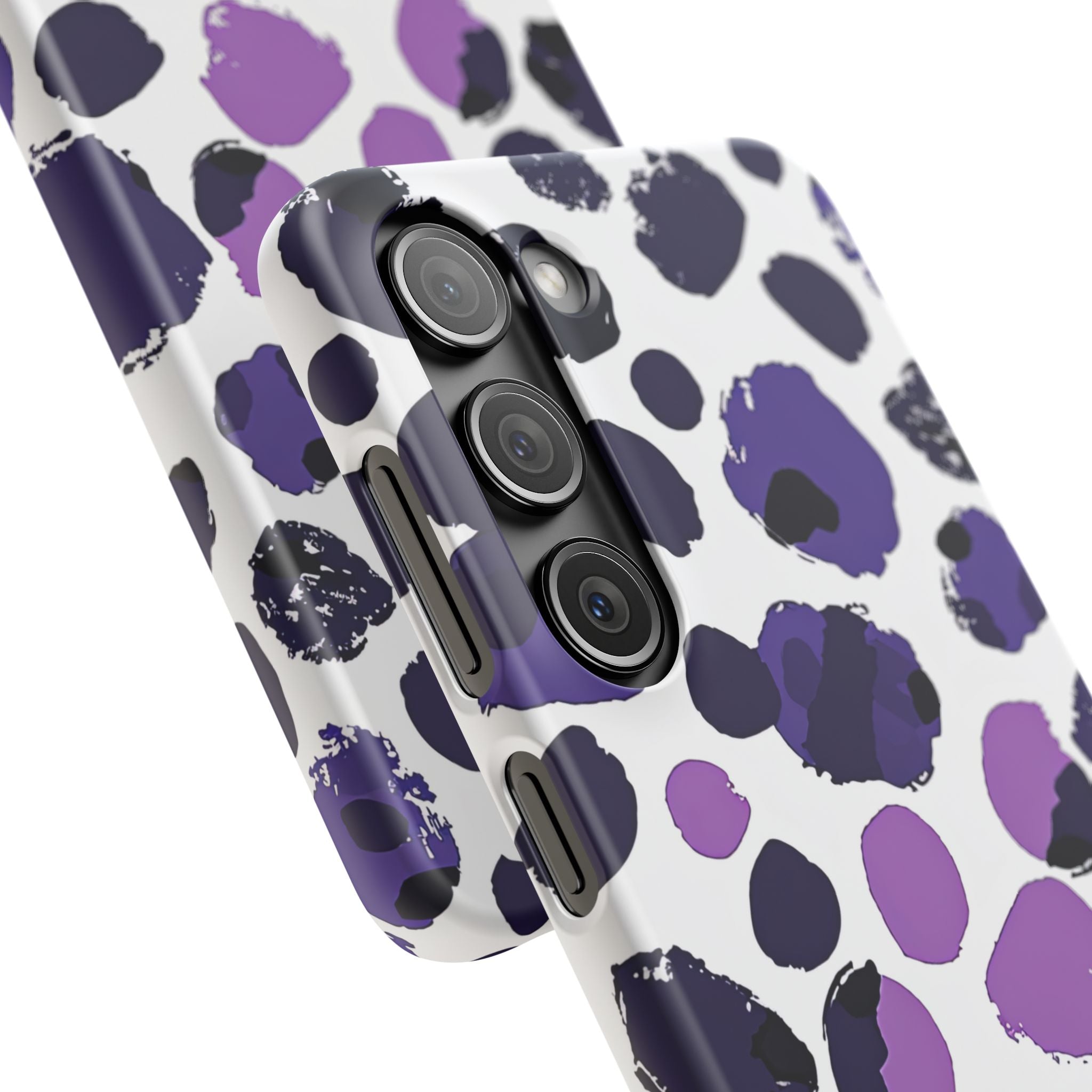 Purple Inkblots Samsung S23 - Slim Phone Case