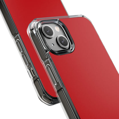 Venetian Red - Clear Impact Case for iPhone