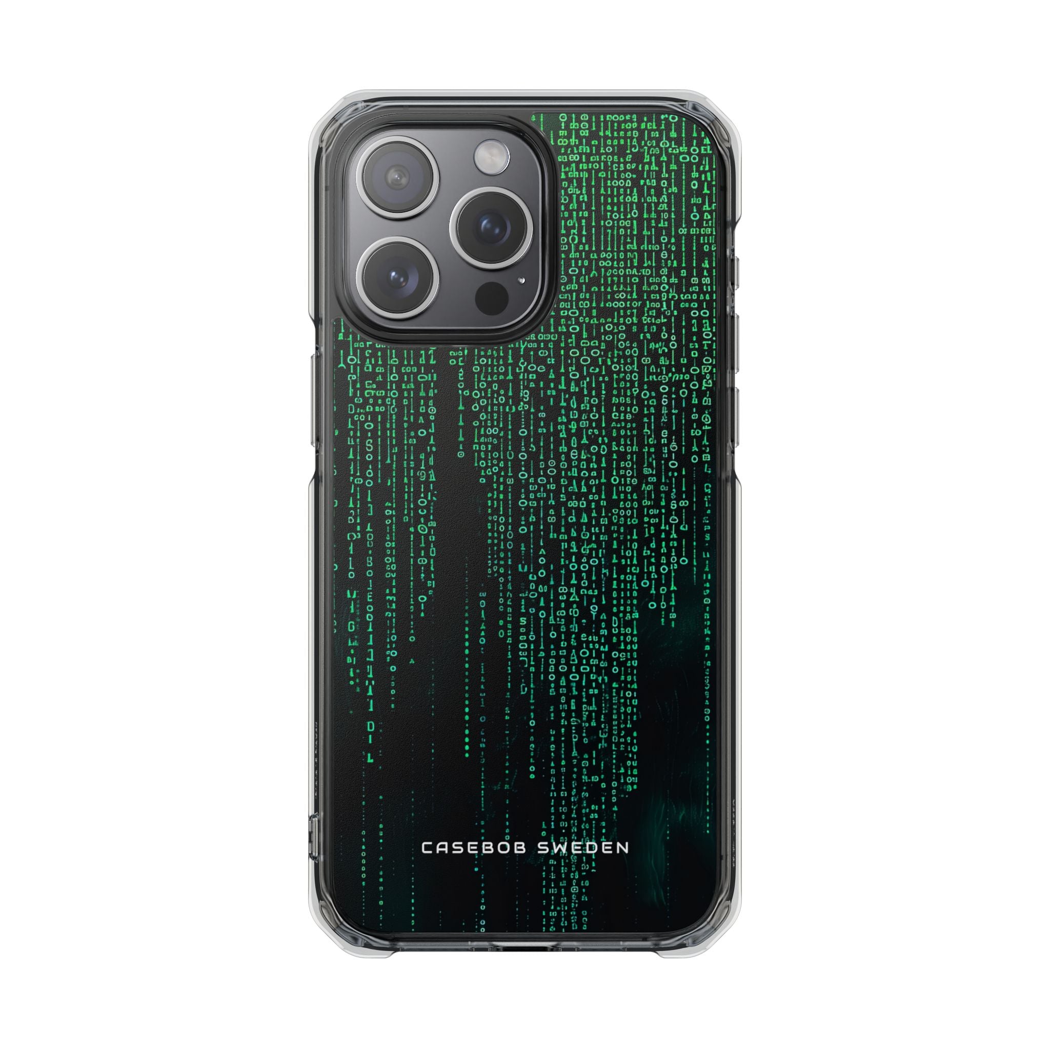 Matrix Gradient Flow iPhone 15 - Clear Impact Phone Case