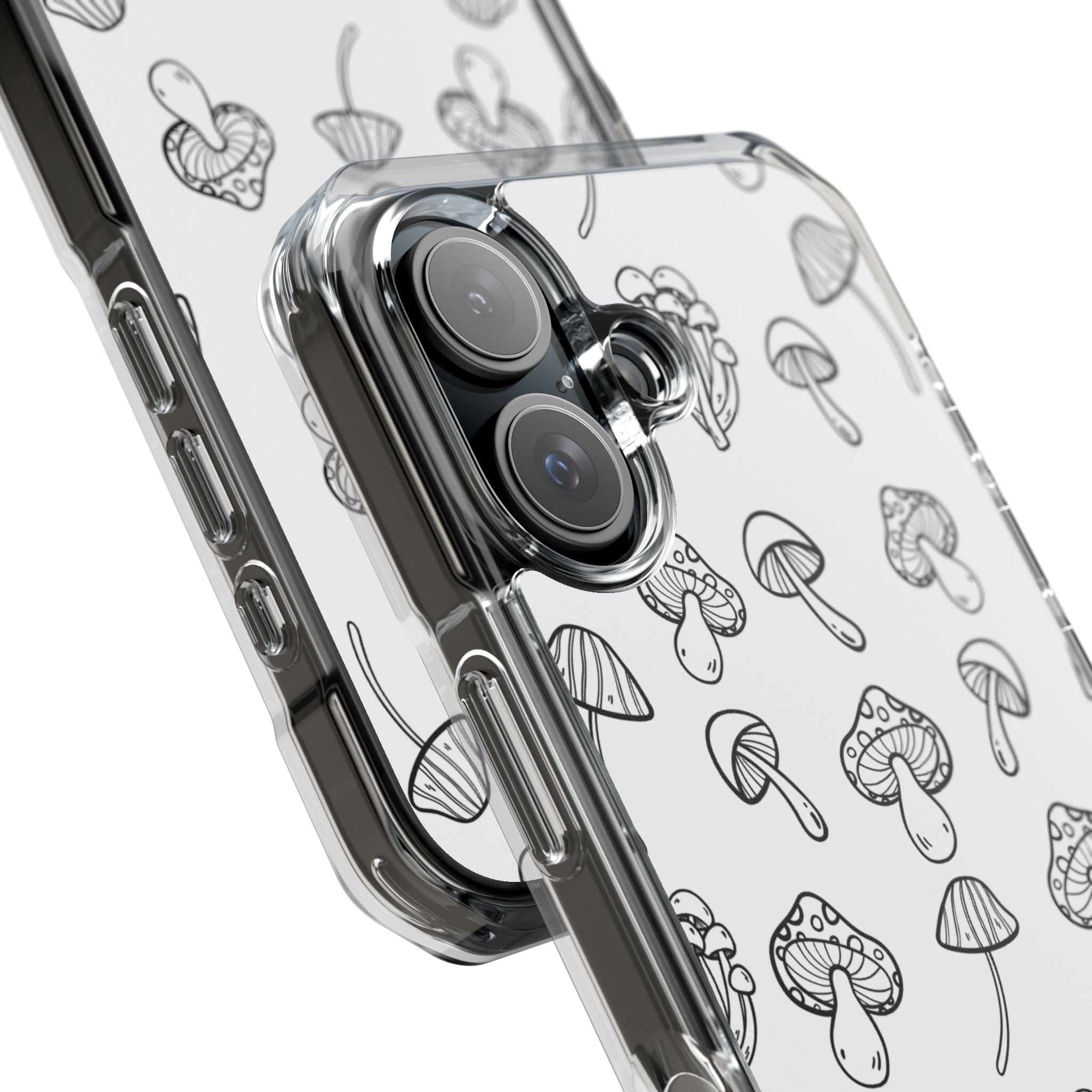 Mushroom Line Play iPhone Case - Impact